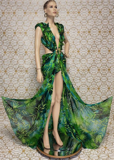 versace jungle dress.